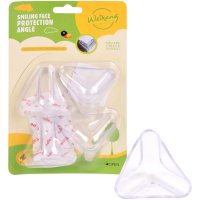 Защитные накладки для углов мебели Weikang 4 шт 4 х 4 см (R94786)