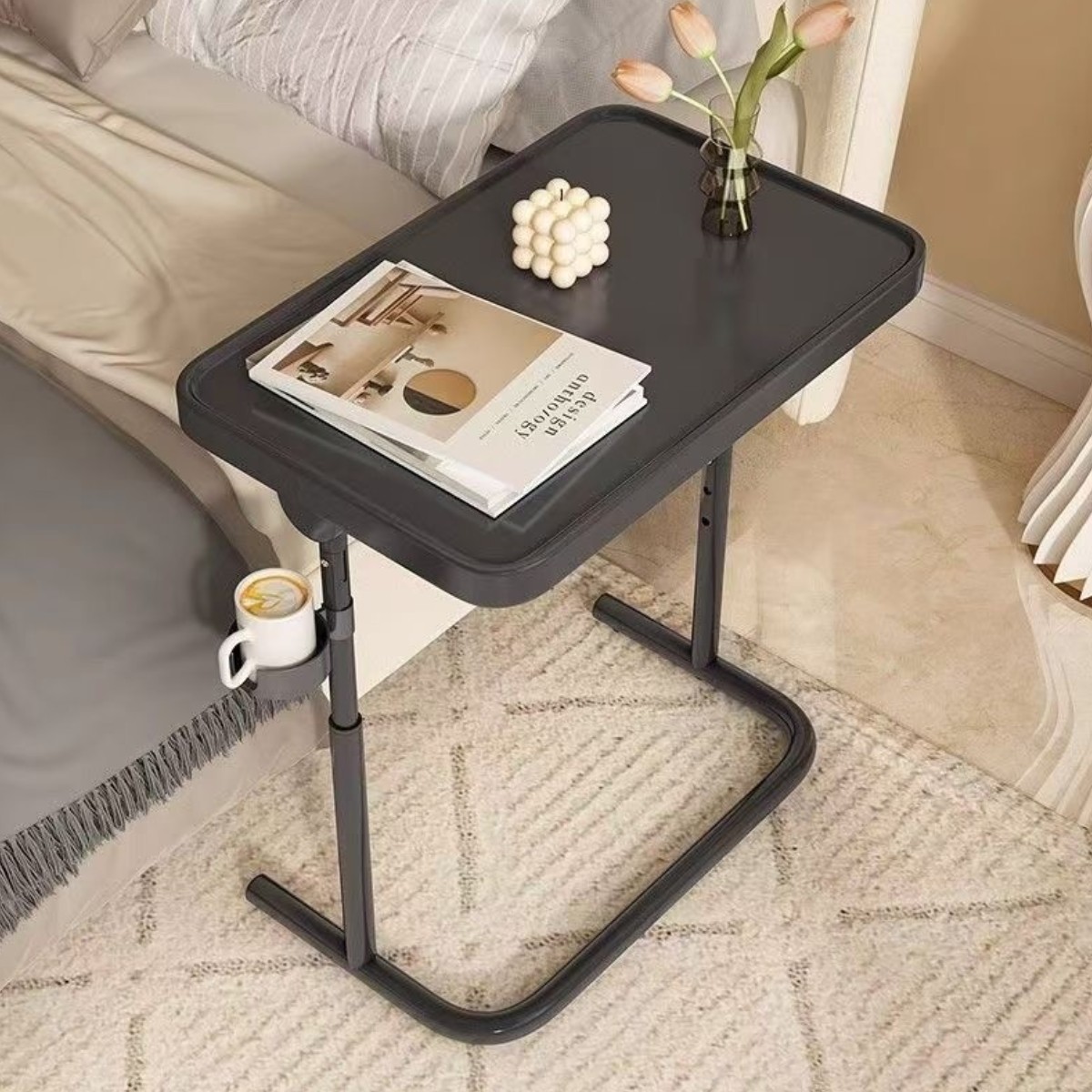 Столик для ноутбука з регулюванням висоти Laptop Table 47 х 35 х 66-76 см (3547)