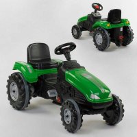 Трактор_педальный_07-321_GREEN_(1)_клаксон_на_руле_сидение_регулируемое_колеса_с_резиновыми_накладка