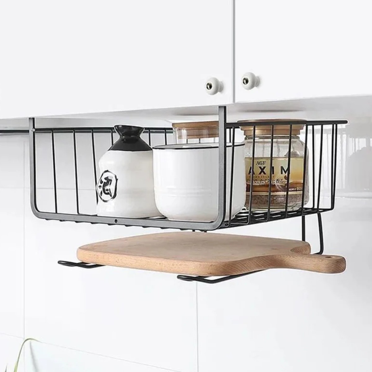 Полиця навісна з тримачем Modern Home 29 х 24.5 х 18.5 см (TD01319)