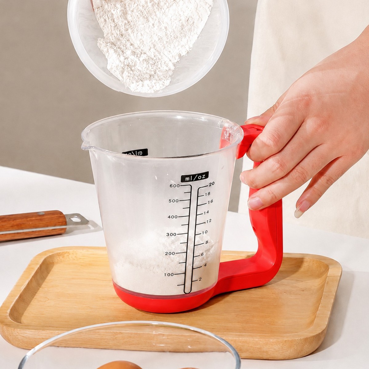 Кухонні ваги цифрові мірна чашка Digital Scale With Measuring Cup 2 в 1 чашка-ваги до 1000 г