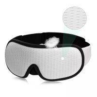 Маска на глаза для сна и отдыха с дышащим эффектом 3D Sleep Eye Белая