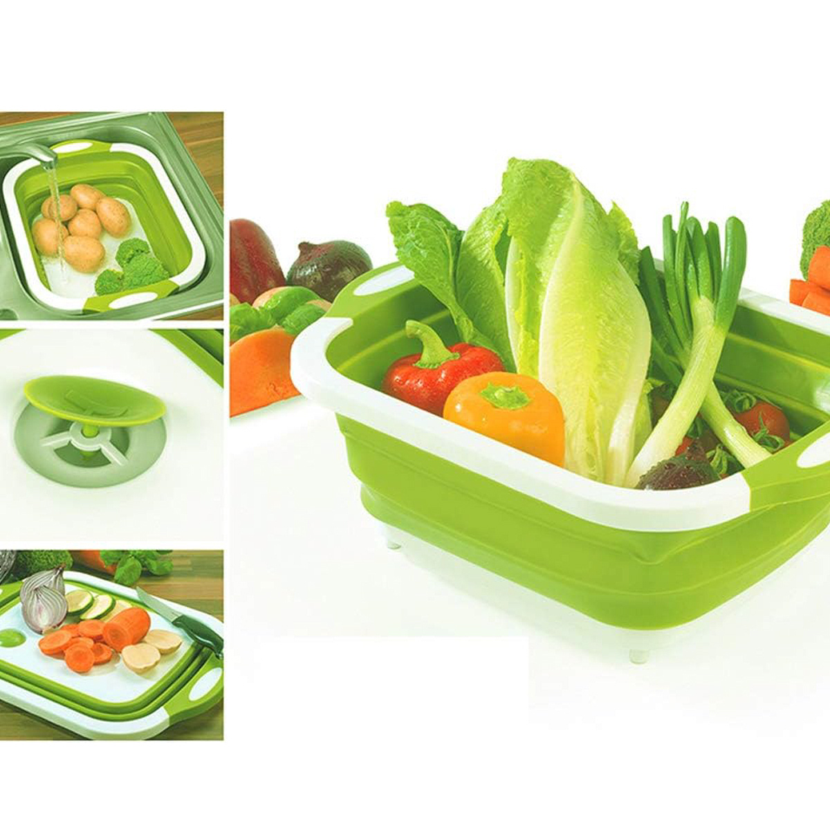 Складная разделочная доска-миска Chopping Board 3 в 1