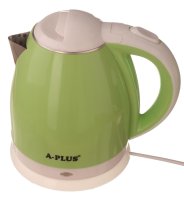 Электрочайник A-PLUS 2,0 л Нержавейка (2128) Салатовый