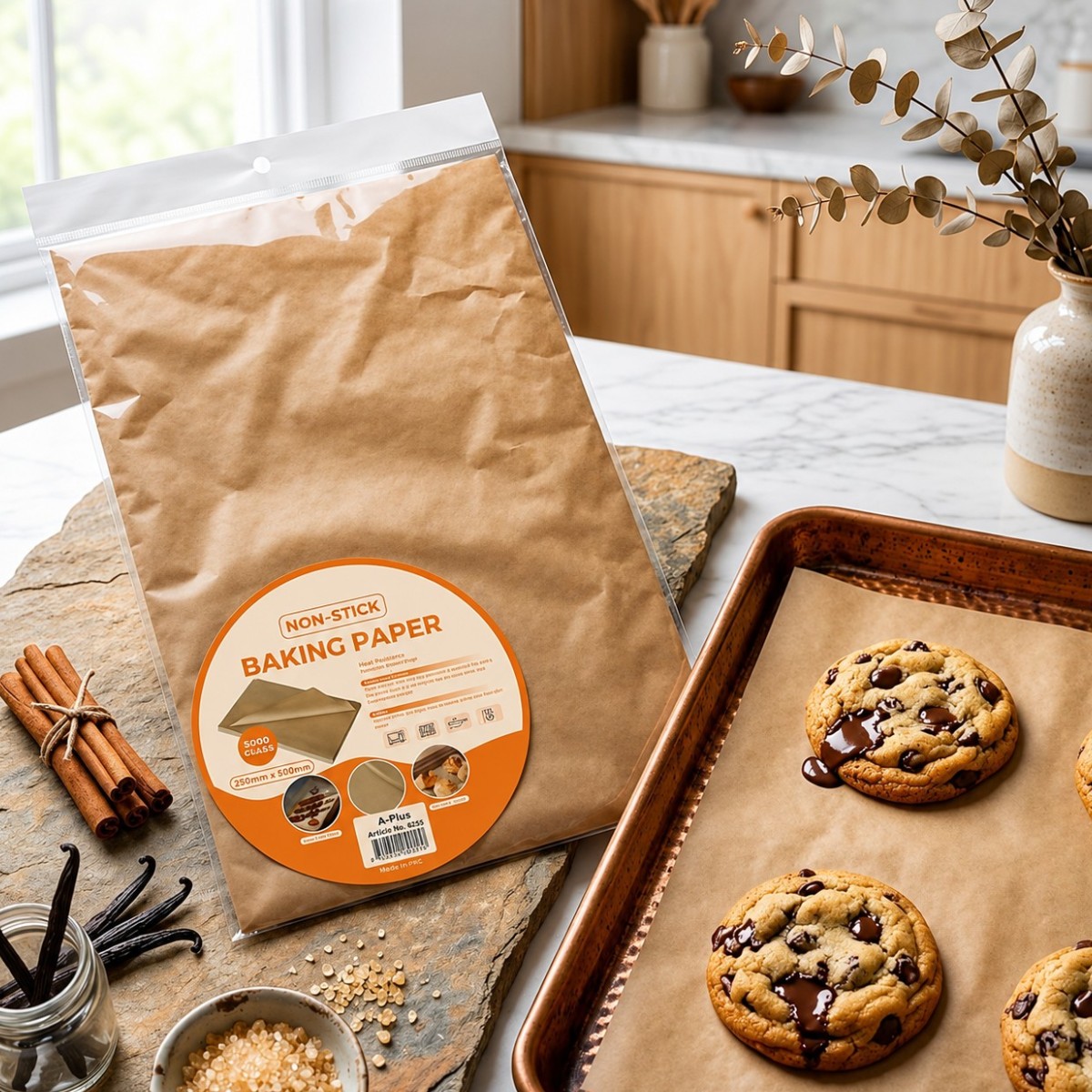 Пергамент листовий для випічки Baking Paper 28 х 38 см 50 шт (0025)
