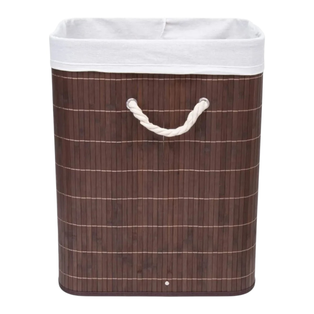 Бамбуковая корзина для белья Bamboo Laundry с крышкой 40 х 30 х 60 см (R35874)
