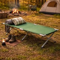 Туристическая раскладушка Folding Bed походная кровать 190 х 62 х 42 см (190 FB)