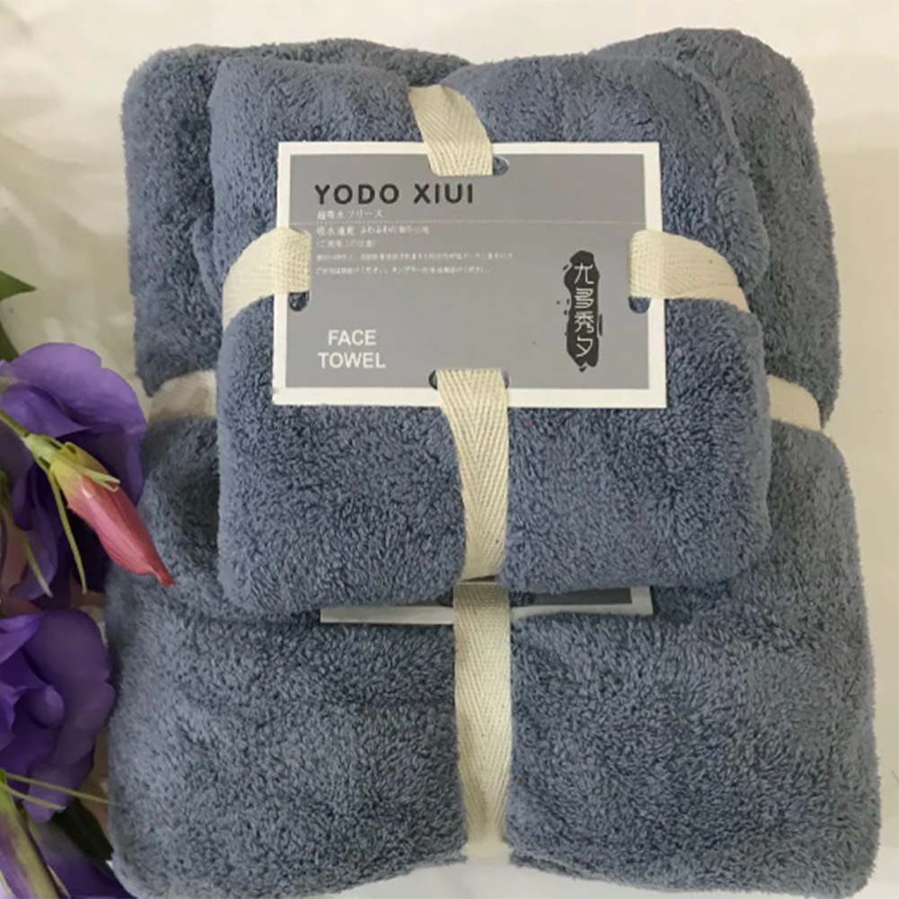 Набор полотенец YODO XIUI микрофибра 140 х 70 и 75 х 35 см (23298) 