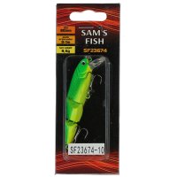 Воблер Sams Fish 80 мм (SF23674-10)