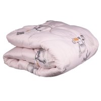 Одеяло Constancy шерсть 195 х 205 (24075) Розовый с овцами