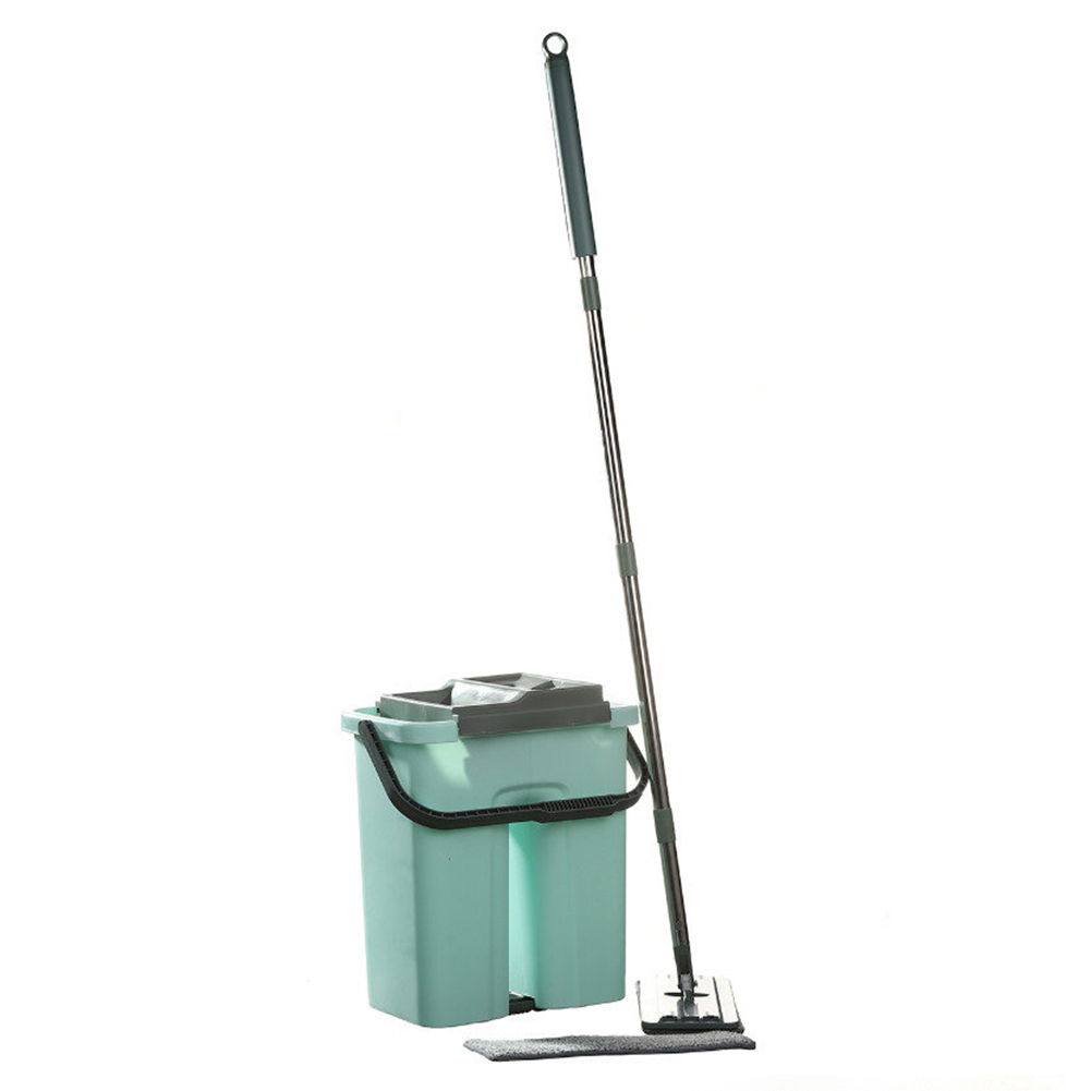 Швабра з відром Flat Mop автоматичний віджимання (345 MOP)