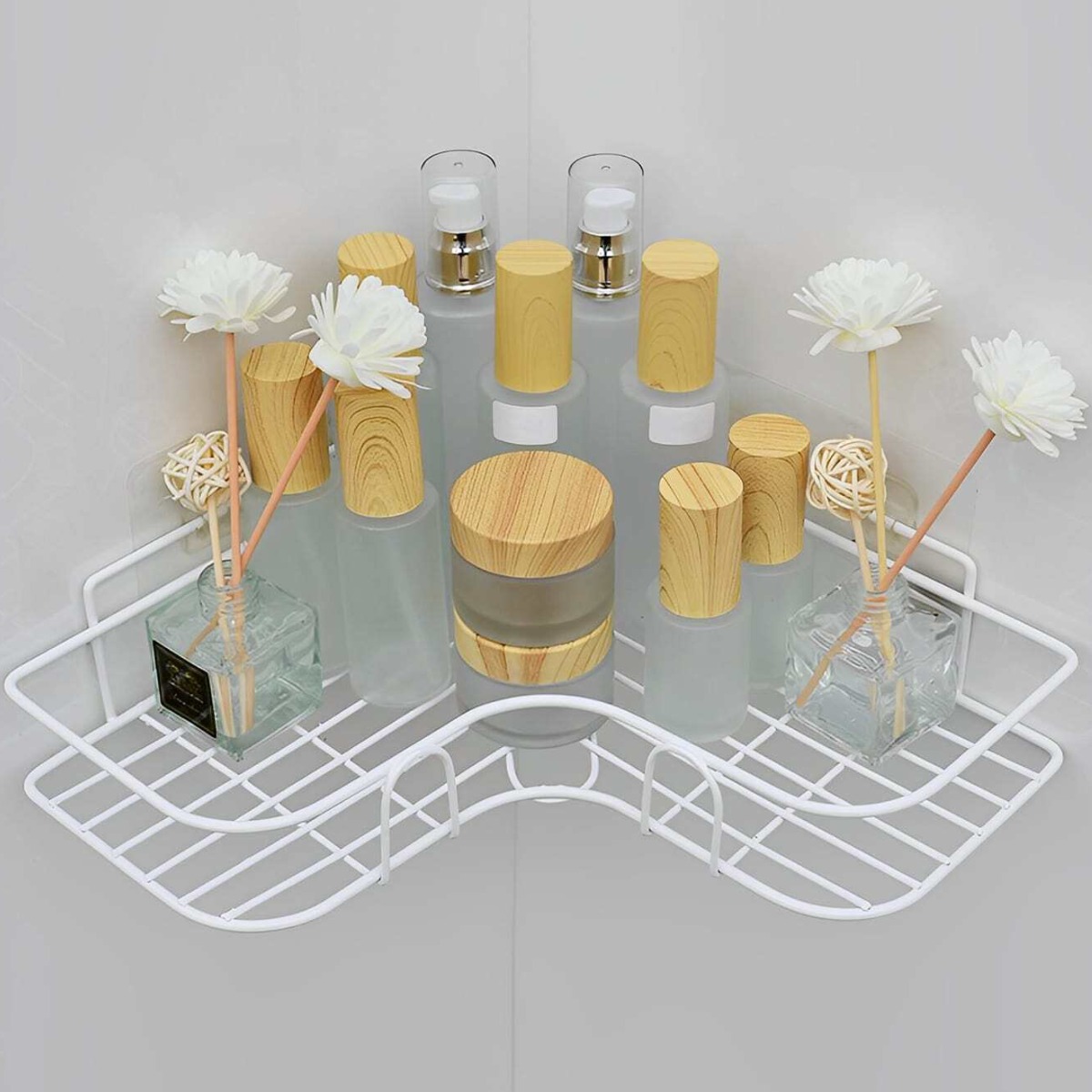 Полиця у ванну кутова Modern Home 25 см (R88728)