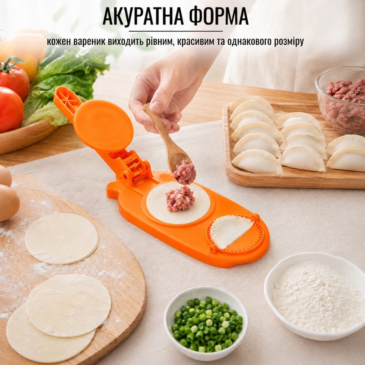 Устройство для лепки пельменей вареников DIY