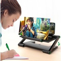 Складная регулируемая подставка-увеличитель экрана для телефона 3D Video Amplifier (7392)