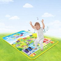 Музыкальный коврик Musical Instrument Drum Kit 2 в 1 Пианино-ударник (YQ 3228)