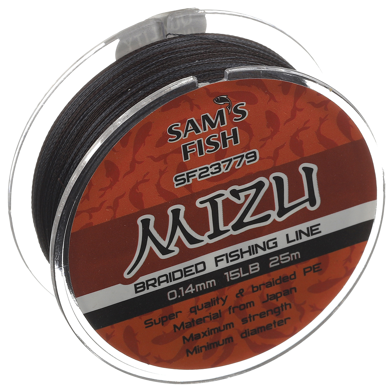Шнур Sams Fish 25 м х 0.14 мм (SF23779)