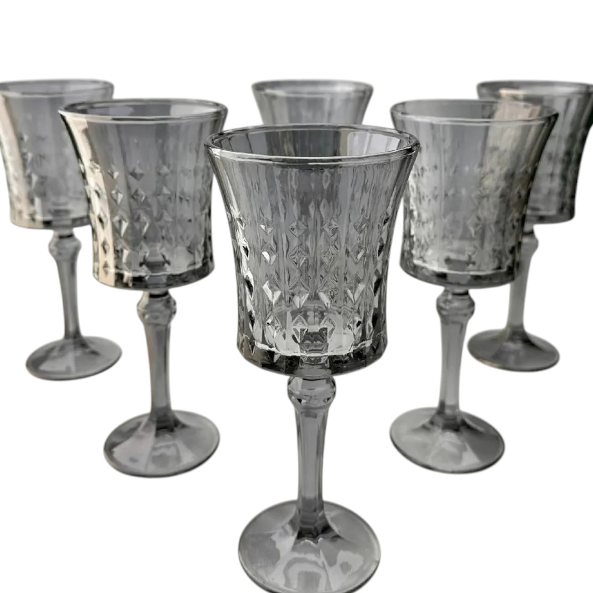 Набор бокалов для вина Jiuxiang Glassware 6 шт 180 мл (81H190 JX)