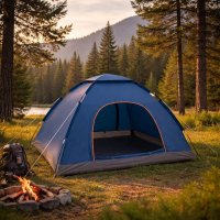 Автоматическая туристическая палатка двухместная Yibo Huwai Tent 200 х 150 х 110 см (2016 T)
