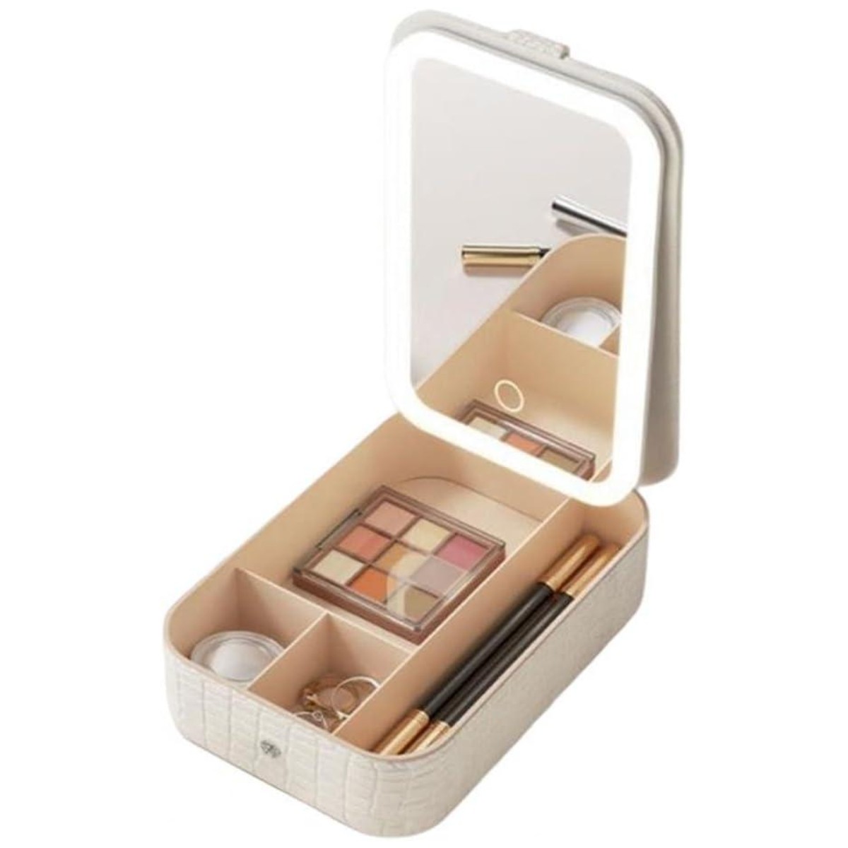 Органайзер дорожній для косметики Makeup Case з дзеркалом та LED підсвічуванням