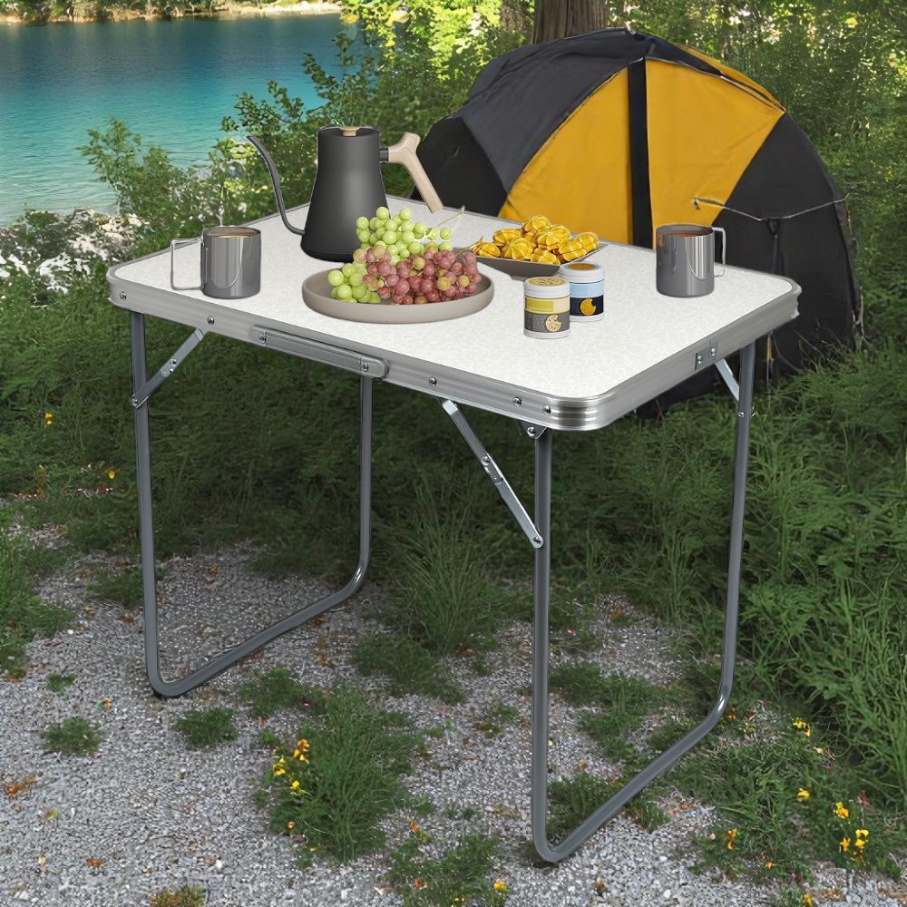 Розкладний стіл валіза для пікніка, рибалки, дачі Folding Table 80 х 60 х 70 см (MH-5311)