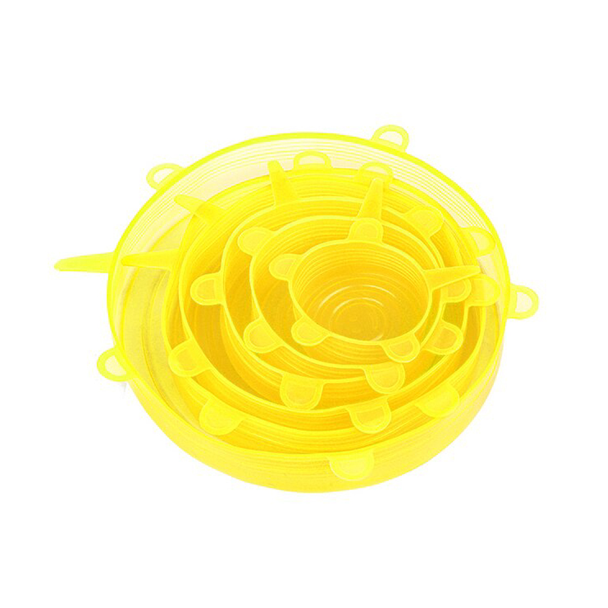 Набор силиконовых крышек SILICON CAP 6 шт (06 SL)