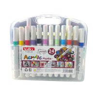 Набор акриловых маркеров Yulin Acrylic Marker 24 шт (Y-04-24)