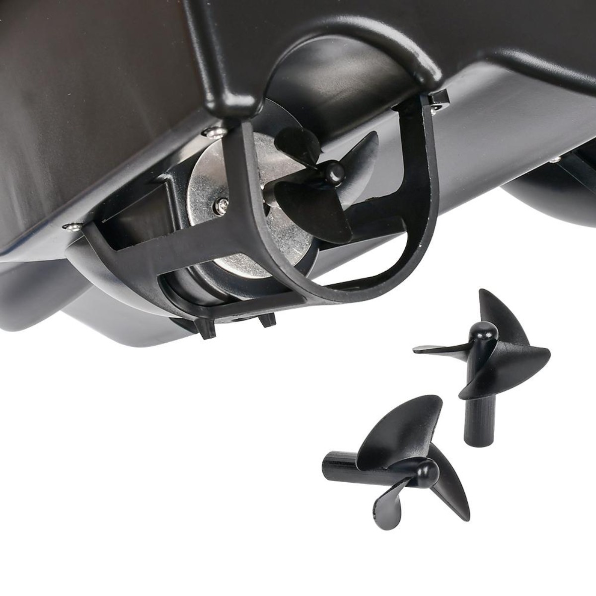 Кораблик для підгодовування Sams Fish 1 скидання дистанційно до 100 м 2 гвинта 49 х 27 х 16 см (SF24037)
