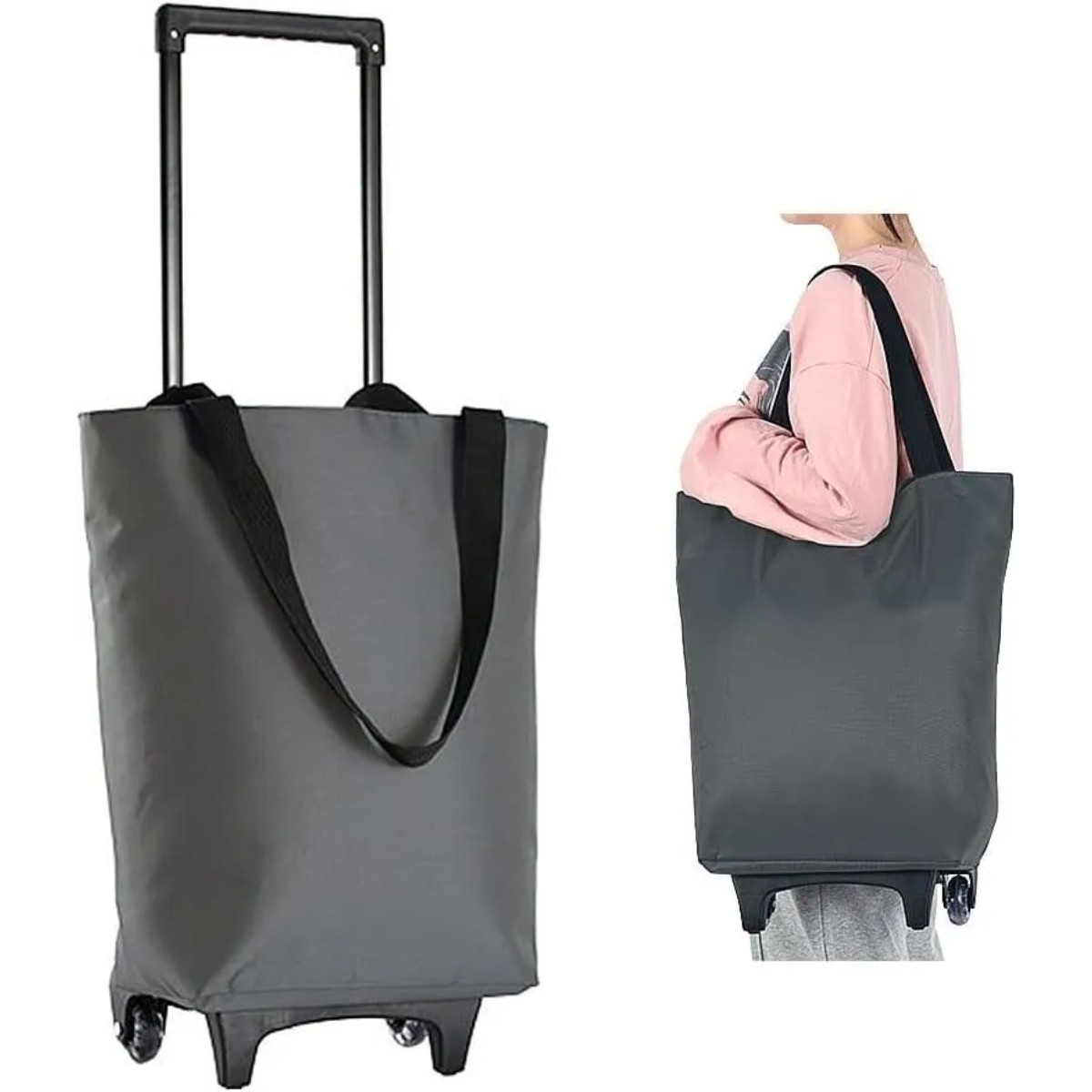 Сумка хозяйственная на колесах Shopping Bag 32 х 15 х 40 см (R32864)