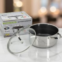 Кастрюля с антипригарным покрытием HONEYCOMB Styleberg 22 х 10.5 см 3.9 л (1303)