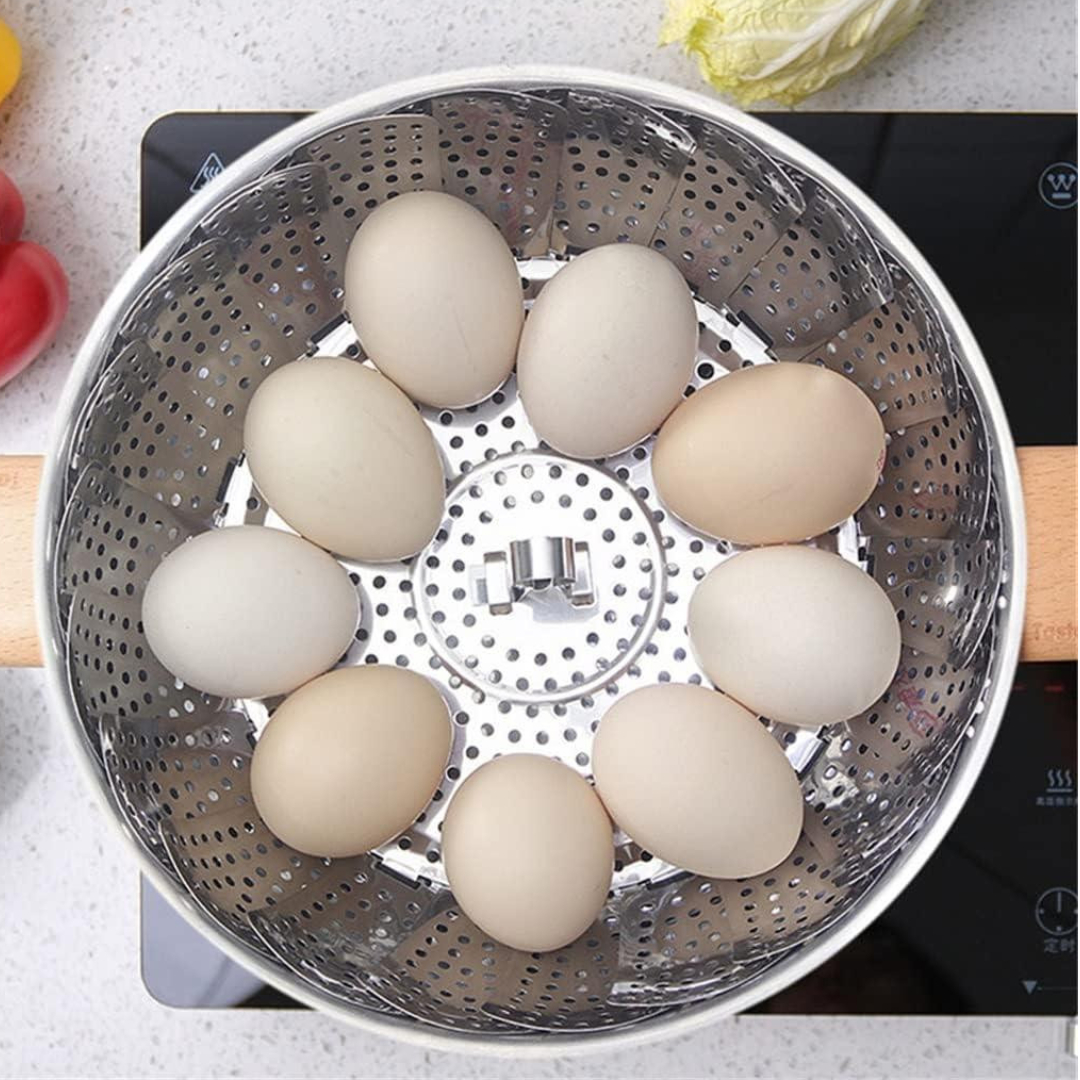 Вставка-пароварка для кастрюли из нержавеющей стали Folding Dish 27 см (R99177-M)