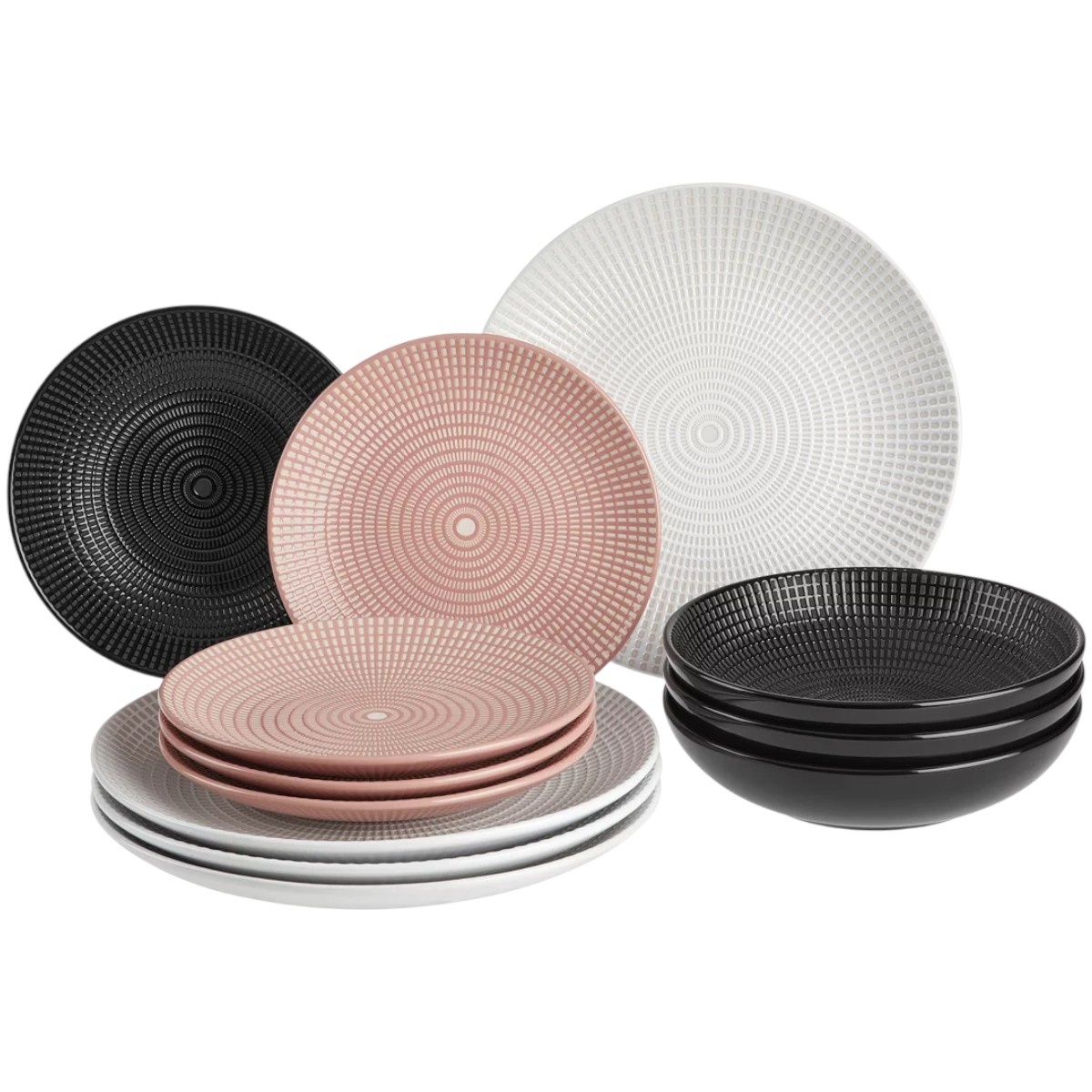 Набор столовой посуды Piece Stoneware 18 предметов (MC5584-2) 