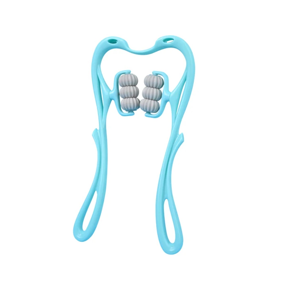 Массажер ручной для шеи 6-колесный Hexiang Neck Massager 