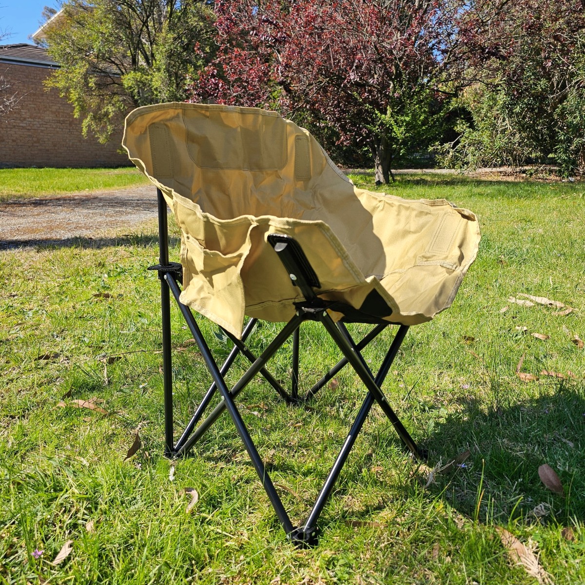 Раскладное туристическое кресло Folding Camping 35 х 35 х 25 см (214 C)