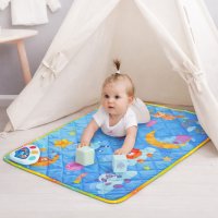 Коврик музыкальный YSGO Baby Play Mat с музыкальной панелью и подсветкой (YS 2609 D)