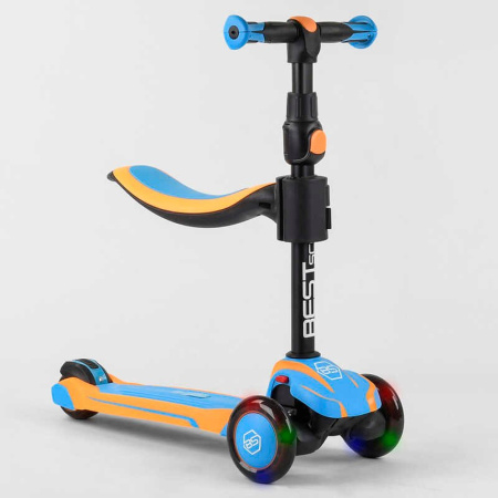 Самокат_трехколесный_Best_Scooter_JS-30918_(4)_с_сидением_алюминиевый_руль_3_колеса_PU_со_светом_d=1