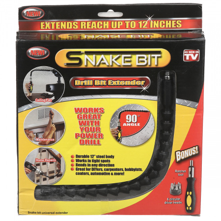 Гибкий удлинитель для отвертки и дрели Snake Bit TOOL (40)