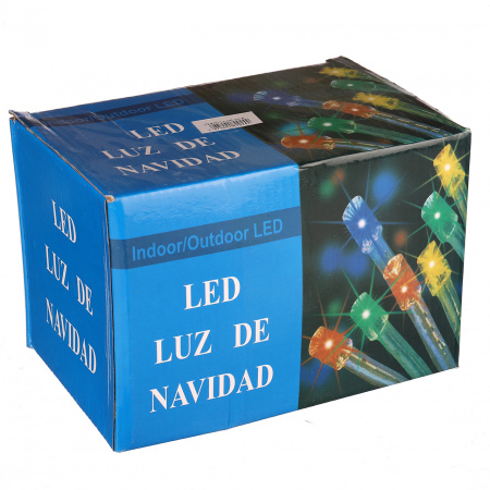 Гирлянда новогодняя уличная Xmas 10 м Белая (3932)