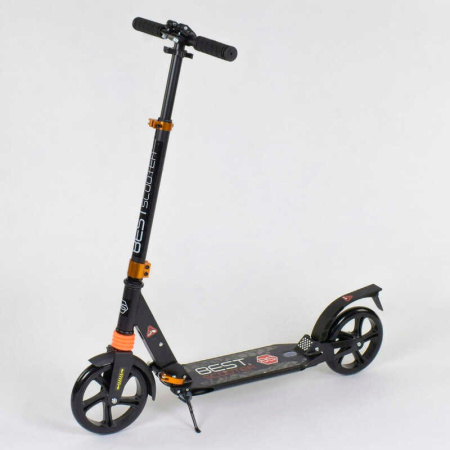 Самокат_алюминиевый_030692_(4)_Best_Scooter_ЧЁРНЫЙ_d_колес_-_20см_колеса_PU_2_аммортизатора_в_кор-ке