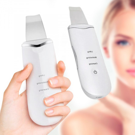 Прилад для ультразвукового чищення обличчя BUCOS SKIN SCRUBBER