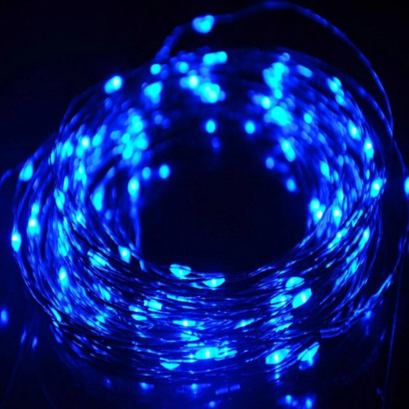 Гирлянда новогодняя Ledlight "Струна" 5 м (RD237) Синяя