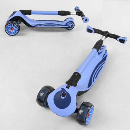 Самокат_трехколесный_С-03820_Best_Scooter_(4)_складной_алюминиевый_руль_3_колеса_PU_со_светом_d=12_с