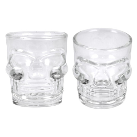 Набір чарок High Quality Череп 6 шт 50 мл (R29804) White