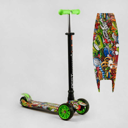 Самокат_трехколесный_MAXI_S_-_11203_(1)_“Best_Scooter”_съемный_руль_колеса_PU_со_светом_переднее_130