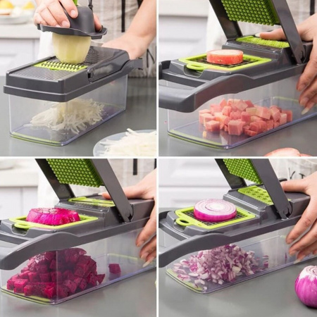 Овочерізка VEGGIE SLICER 12 в 1