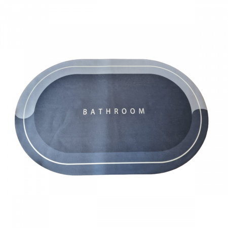 Килимок суперпоглинаючий для ванної кімнати Bathroom 60 х 90 см (37579)