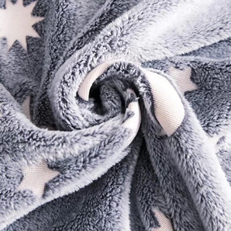 Светящийся плед Magic Blanket 120 х 150 см Серый