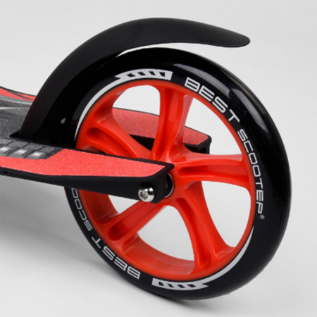 Самокат_двухколесный_Best_Scooter_40860_(4)_колеса_PU_-_переднее_23_см_заднее_-_20_см_1_амортизатор_