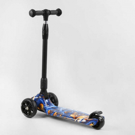 Самокат_трехколесный_Best_Scooter_54-704_MAXI_(6)_складной_алюминиевый_руль_3_колеса_PU_со_светом_пе