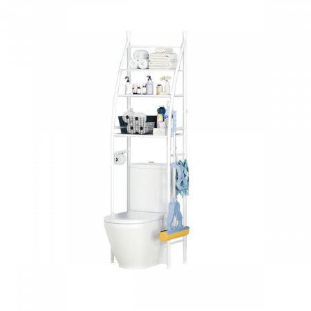 Полка стеллаж напольная над унитазом Toilet Rack 362 TO