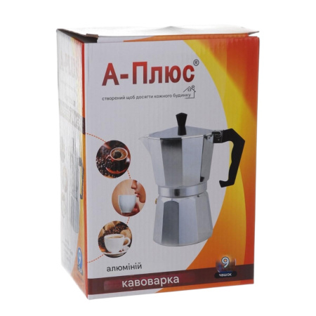 Гейзерна кавоварка A-PLUS на 9 чашок (2083)